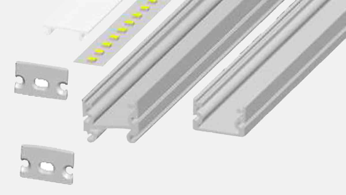 LED Aluminium Profile - Free Assemble LED Profile - LF2222