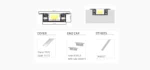 LED Aluminium Profile - Free Assemble LED Profile - LF3210 Dia