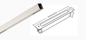 LED Aluminium Profile - Handrail Profile - S18S Dia