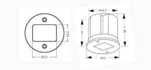 LED Aluminium Profile - Handrail Profile -S29