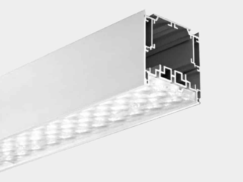 LED Aluminium Profile - Lensed Profile - ALP7575-RL