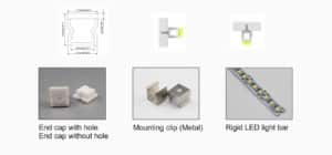 Slim LED Profile - Aluminium Extrusions - ALP025