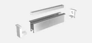 Slim LED Profile - Aluminium Extrusions - LP0910