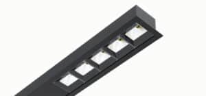 LED Anti-glare Aluminium Profiles