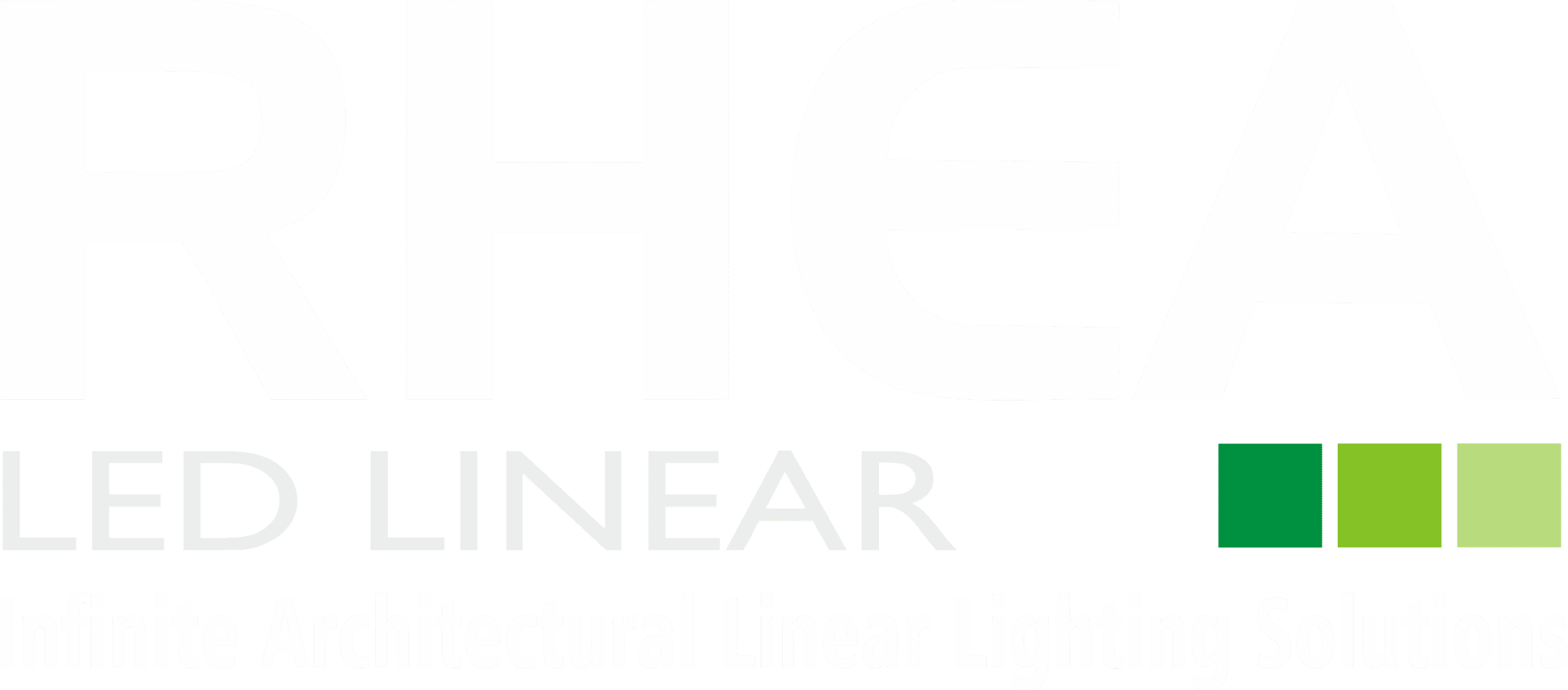 RHEA Logo - White